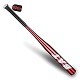 Baseballschläger 32 Zoll (82cm), Bat Baseballschläger Aluminium mit Rutschfester Griff, die Beste Größe für Baseball und Selbstverteidigung (Rot)