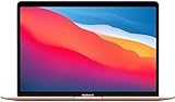 2020 Apple MacBook Air mit Apple M1 Chip (13-Zoll, 8GB RAM, 256GB SSD Kapazität) (QWERTY Italian) Gold (Generalüberholt)