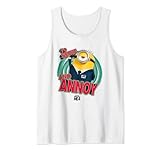 Despicable Me 4 Stuart To Serve And Annoy Big Chest Poster Tank Top