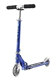 Micro SA0084 Kinderscooter Sprite klappbarer Roller in Saphirblau