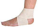 Hydas 1503 - Stützbandage Knöchel, Medizinprodukt, 1 Paar , 2 Stück (1er Pack)