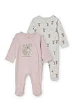 C&A Baby Mädchen Onesie Multipack Regular Fit Motivprint|Bedruckt rosa 62