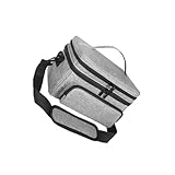 AMSLSIU Erste Hilfe Set Koffer für Zuhause und Reisen – Doppellagige Struktur bietet ausreichend Platz für die wichtigsten Erste Hilfe Artikel der Familie.