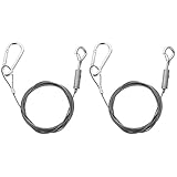 ARTIBETTER 2 Stück Edelstahl-leuchten Für Den Außenbereich Einfache Montage Bilder-aufhängeseil Für Wanddekorationen