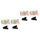 Toyvian 2 Sätze Shaking Ball Spielset mit Bunten Bällen und Verstellbarem Gurt Fördert Hand Augen Koordination und Frühe Bildung Sicheres Plastikspielzeug für Drinnen und Unterwegs