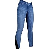 HKM Denim Reithose 8497 Hellblau Denim 42