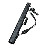 harayaa Billardruten-Tragetasche, Pool-Queue-Tasche, strapazierfähiges, verschleißfestes Billardzubehör mit Reißverschluss-Poolruten-Tasche,