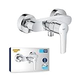 GROHE Start, Duscharmatur Aufputz, mit Werkzeug (Mischbatterie für die Dusche, eigensicher gegen Rückfließen, Brausearmatur mit Metallhebel, langlebige Oberfläche), chrom, 24208002