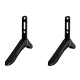 WANGCL Universal TV StandfüßE für 32-65 Zoll Flach Curved TV HöHenverstellbar Ersatzbeine für TV StäNder
