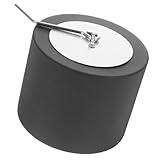 Kisangel Tragbarer Feuerkorb für Camping und Outdoor Kompakter Stabiler Tischkamin mit Innenschale und Löschabdeckung Leichte Mobile Feuerstelle für Garten Balkon Terrasse