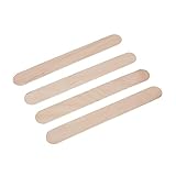 CIYODO 50 Stück Holzspatel Wax Spatel Wachssticks für Haarentfernung Sichere Anwendung Vielseitig Nutzbar für Gesicht und Körper für Salon und Zuhause Langlebiges Material