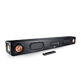 Teufel Cinebar Ultima Leistungsstark Soundbar mit Eingebautem XXL-Subwoofer Bluetooth Dynamore 6 High-Performance-Töner Heimkino Musik Schwarz