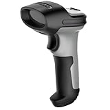 Inateck Barcode Scanner 2D Bluetooth, Kabellose QR Code Scanner, Wireless Handscanner mit AI APP & SDK, 1 Ladung 180 Tage Standby, Automatisches schnelles und präzises Scannen, BCST-72