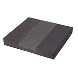 RUSSKA Standard Rollstuhl-Sitzkissen RG 35 mit Rutsch-Stopp 43 x 45 x 5 cm schwarz