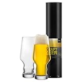 EISCH Set 2 Craft Beer Becher H.176mm/450ml 203/62 -in Geschenkröhre- CRAFT BEER EXPERTS Glas**2 (2 Stück)
