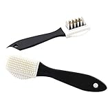 Ersatzbürsten für Haarbürsten, Utensilien für die Reinigung, Mehrzweckbürste für Schuhe, hervorragende Qualität und beliebt, praktisches Design und langlebig, 2 Stück