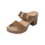 Sandalen Damen Lässige Klassische Sale Sandaletten Damen Leichte Bequeme Sommer Dicker Absatz, High Heel Sandalen, Leichte, Hohle, Einfarbige, Große Slipper Sandalen Rutschfeste