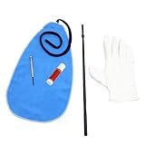 Holzblumeninstrumentenpflege Kits Flöten Und Piccolo Reinigungsset Mit Reinigungsstoff Cork Fett Reinigungsstangenreinigungswerkzeug