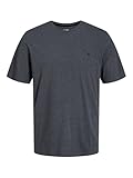 JACK & JONES Male T-Shirt Einfarbig Rundhals T-Shirt