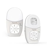 Gigaset Baby 100 Audio – Audio-Babyphone mit DECT-Technologie – Sichere Zwei-Wege-Kommunikation – 300m Reichweite - Fütterungstimer - Temperatursensor - Nachtlicht - 3-stufige Tonanzeige, Warm Grey