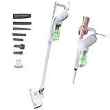 GuterWal S14 Staubsauger – 19,5 kPa Saugkraft, 1,7 kg Leichtgewicht, 1L Staubbehälter, 650W Motor, 5m Kabel – Hand- & Bodenstaubsauger für Holzböden, Fliesen & Teppiche