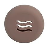 Runde Puderquaste Fall - Puff Aufbewahrungsbox, weicher Schwammhalter | Staubabweisender atmungsaktiver Make-up-Behälter für Zuhause Ankleideregal, Hautpflegewerkzeuge, weibliche Pflegeprodukte