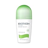 Biotherm Deo Pure Natural Protect, pflegendes Deodorant mit Aloe Vera und Orangenextrakt, aluminiumfreies Deo für Damen, gegen Schweiß und Achselnässe, für ein erfrischtes Hautgefühl, 75 ml