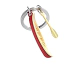 METALMORPHOSE - 3D Metall Schlüsselanhänger Kanu und Paddel - Geschenk für Mann, Geschenk für Frau - Sportleidenschaft - MTM297-01