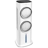 TROTEC Aircooler PAE 45 Luftkühler Luftbefeuchter 4-in-1-Luftkühler mobiles Klimagerät Klimaanlage Ventilator Lufterfrischung Verdunstungskühlung 10 l Tank inkl. Design-Wettertsation BZ06