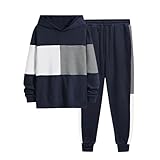Generisch Jogginganzug Jungen Trainingsanzug Set Kinder 2025 Basic 2 Teiler Sportbekleidung MäDchen Brief Druck Langen Rmeln Sweatshirt+Sporthose für und