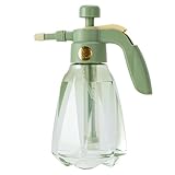 1,5 l/0,3 Gallonen Gartensprüher Verstellbarer Auslauf Drucksprühflasche transparenter Drucksprüher handgehaltene Wassersprühflasche für Pflanzen Gartensprüher Drucksprüher Sprühflasche