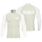 ABORER Herren Fahrradtrikot Langarm SEC.URI-TY, Fahrradshirt Herren Atmungsaktiv, Fitness, Bewegung, Laufen, Wandern, Radtrikot(Light Khaki,XXL)