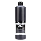 LM-Kreativ DIY Tafelfarbe 750 ml - Schwarz – Tafellack Schwarz für kreative Beschriftungen mit Kreide. Dekorationen auf Holz, Metall, Glas und Wände. Leicht aufzutragen, ungiftig und abwischbar