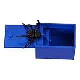 Glugahrif Scare Box Scherzartikel Spinne In Box Spider Box Prank Scherzartikel Spinne Spinne Box Spinne Überraschung Streich Holz Angst Box Witz Spielzeug Narren Day Box