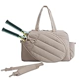 Generisch Tennisträger - Sportschläger für Frauen | Nylon mit 35-l-Kapazität, wasserresistenter Hofbeutel für das Weekendspiele im Fitnessstudio-Reisebüro, 18,9 x 7,48 x 12,2 Zoll