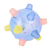 IMIKEYA 2 Stück Hüpfendes Ballspielzeug Babys Ö Wackelig Springen Musik Blau