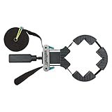 wolfcraft Rahmen-Bandspanner – Starke Spannhilfe mit 4 m Nylongurt, Exzenterhebel, ideal zum Verleimen von Bilderrahmen, Möbel, Regalen, Bau & Werkstatt - 3416000