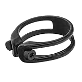 LOFOTU Fahrradsattelstütze, Sattelklemme, Rohrklemme, Rohrschloss, Kohlefasern, Fahrradsattelstützenklemme, Mountainbike-Teil