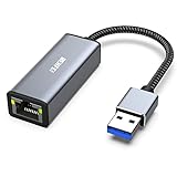 BENFEI USB Ethernet Adapter 1000Mbps, USB auf RJ45 Gigabit Ethernet LAN Netzwerkadapter Kompatibel für MacBook Surface Pro Notebook-PC mit Windows 11/10/8.1/8/7/XP/Vista, Mac OS