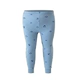 Thermoleggings Mädchen Gefütterte Leggings Baumwolle Gefüttert Thermo Hosen High Waist Elastisch Sport Jogginghose Warme Winterhose Blickdicht Elastisch