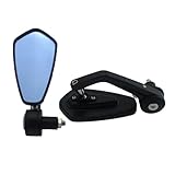 Motorrad Rückspiegel Universal 7/8' 22mm Griff Breite Motorrad Rückspiegel Seite Spiegel