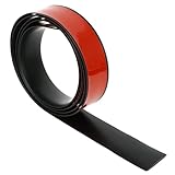 GOUZIBHD Boden-Übergangsstreifen,Selbstklebende Übergangsleiste,Ausgleichsprofil,Bodenprofil,Flache Trennleiste für Türrampen,Fliesen,Laminatdielen(Size:6m/19.7ft)