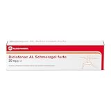 Diclofenac AL Schmerzgel forte 20 mg/g Schmerzgel, 100g, bei akuten Prellungen, Zerrungen & Verstauchungen Zur kurzzeitigen lokalen Behandlung von leichten bis mäßig starken Schmerzen
