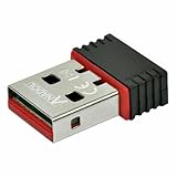Anadol Ixuss WiFi USB Stick Gold Line mit Ralink RT5370 Chipsatz, AWL150 150Mbit/s 2.4ghz USB WLAN Adapter, schwarz, kompatibel mit Mac Windows Linux E2 Receiver Gigablue VU+ Octagon