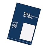 Duyeuau Wärmeleitpad mit hoher Leitfähigkeit, 120 x 20 mm, idealer Lückenfüller für Elektronikkonsolen, wärmeleitend, vibrationsdämpfend