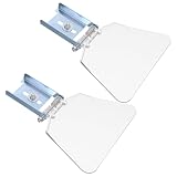 LIGIGWASH 2 Stück Schleifschutz Zubehör Für Schleiferabdeckung Zubehör Für Doppelschleifer Bankschutz Set Schutzbrille Für Doppelschleifer Schleifmaschinenzubehör Schutz Für