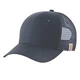 Carhartt Herren Canvas Mesh-Back Cap Baseballkappe, Navy, Einheitsgröße