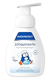 PAEDIPROTECT Schaumseife Kinder Erwachsene 240 ml, parfümfrei & feuchtigkeitsspendend, mit Aloe-Vera, reinigend, pH-neutrale vegane Handseife