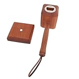 Holzhammer-Bieröffner, Vielseitiges Werkzeug für Väter, Männer, Ihn, Ehemann, Freund – Flaschenöffner aus Holz Zum Öffnen von Bierdosen und Flaschen