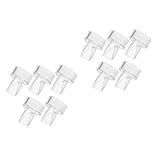 Beaupretty 10 Stück Teiliges Entenschnabelventile und Rückflussverhinderer für Handmilchpumpen Hochwertige Langlebige und Sichere Zubehörteile für Mütter für Effektives Abpumpen